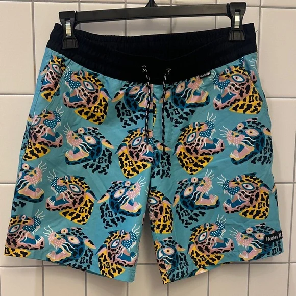 Hurley size Medium (boys 10-12) EUC swim trunks - Picture 6 of 7